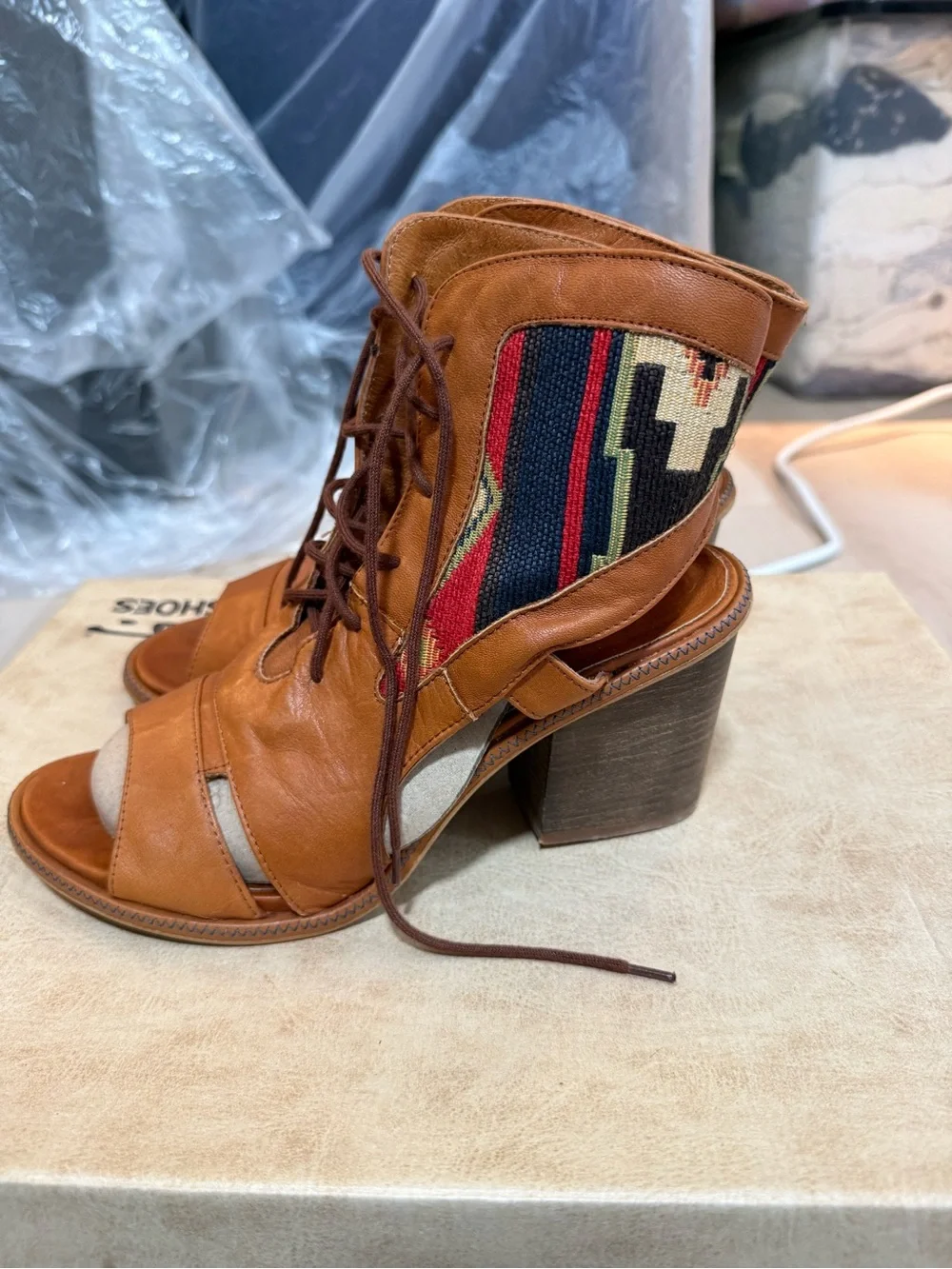 Free People Miista Andrea Cutout Booties
